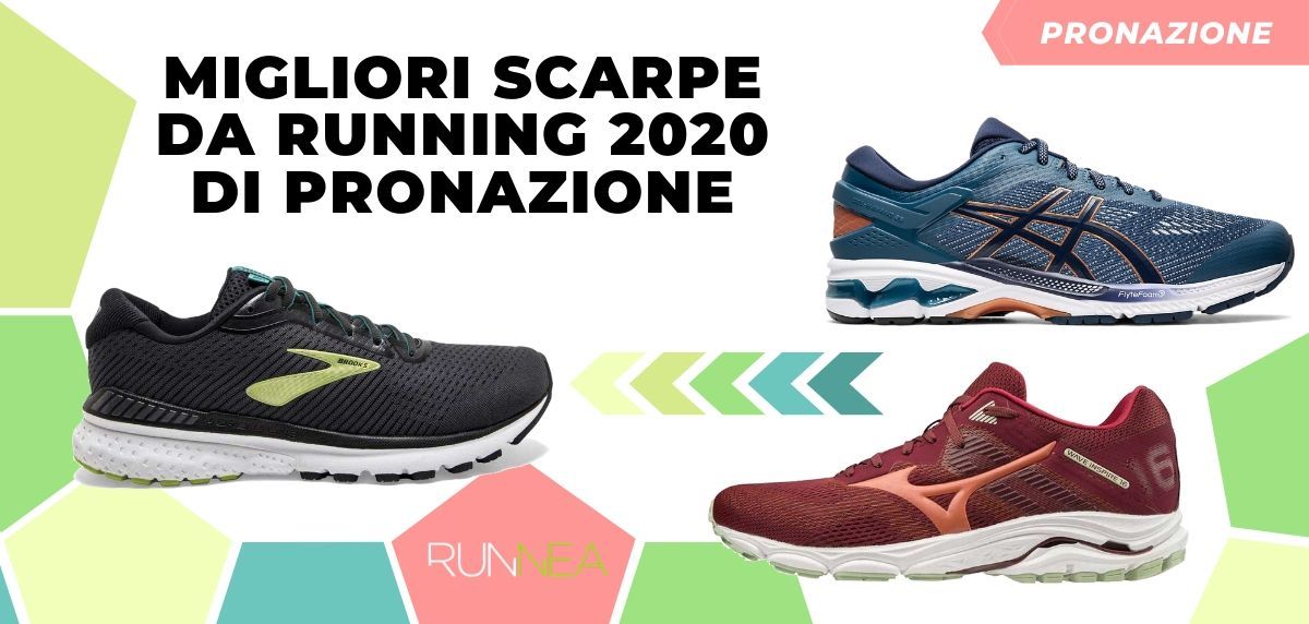 Migliori scarpe da running 2020 per i corridori pronatori